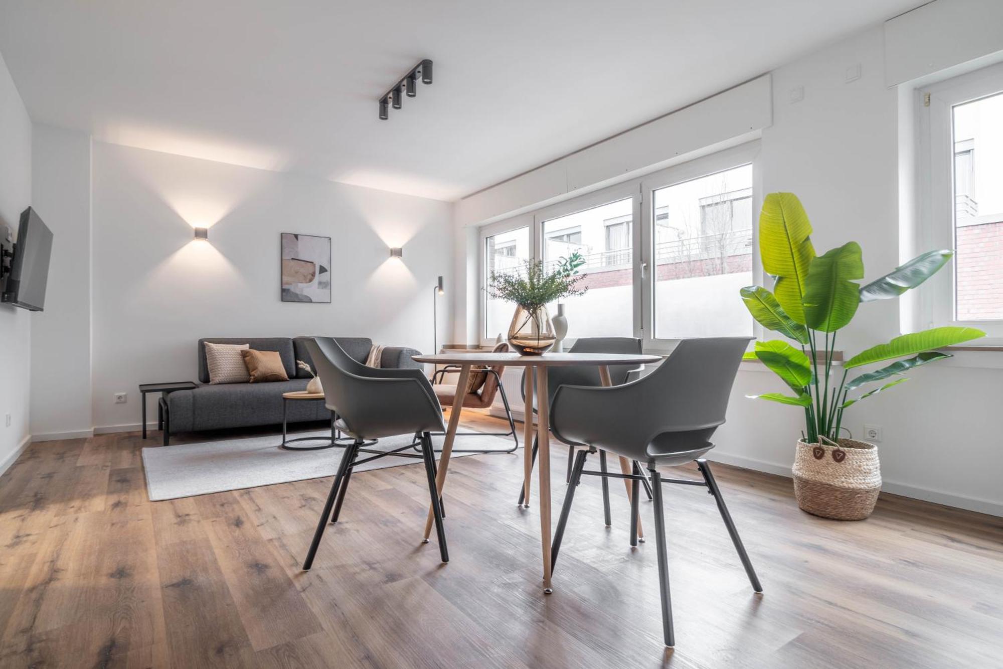 Modern & Minimal - Design-Apartment In Stadtmitte Wesel  Exterior photo